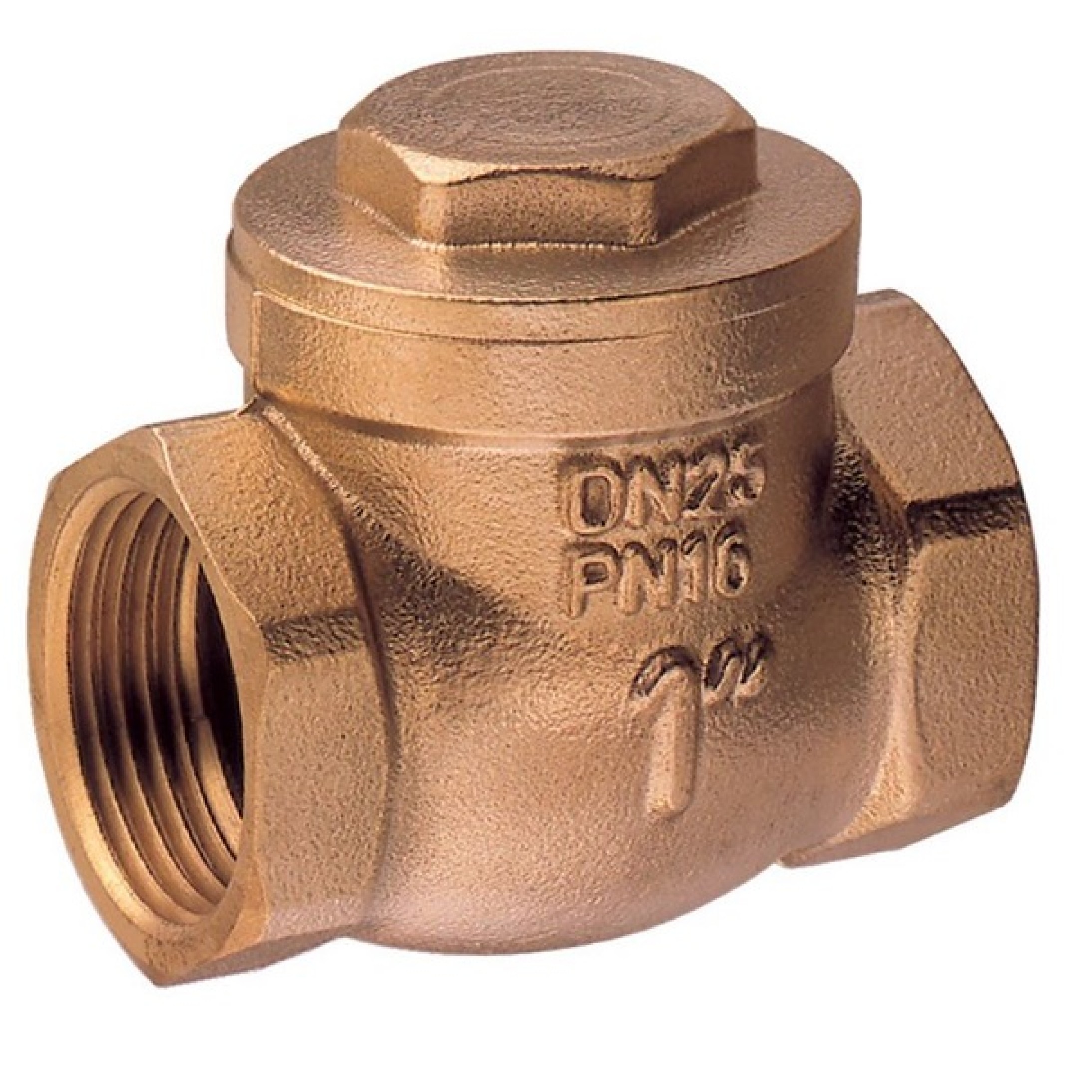 Clapper non-return valve 1'1/4 bronze