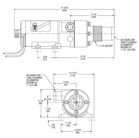 Maceratore JABSCO 18590-2092 12V