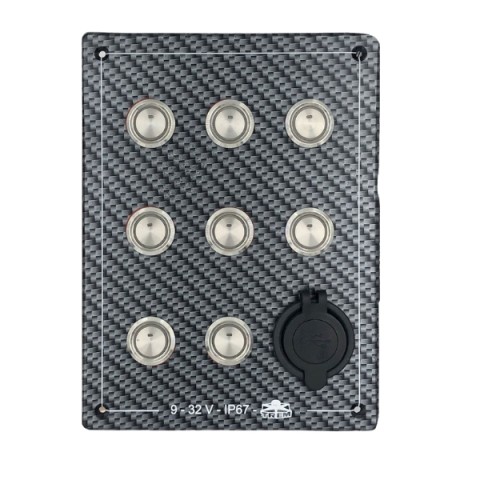 PANNELLO ELETTRICO CARBONIO