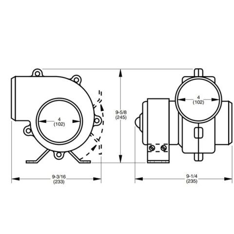 Blower JABSCO 35770-0092 12V