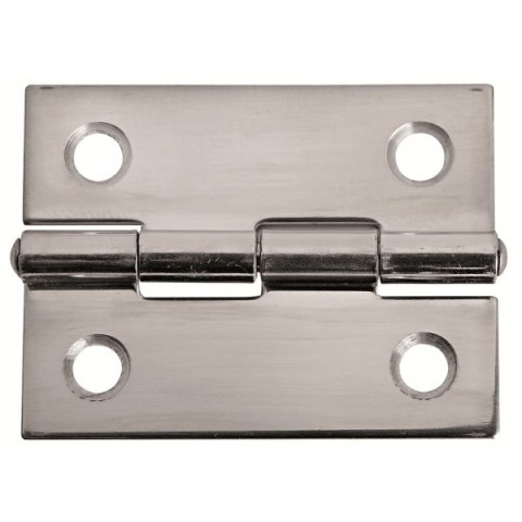 Stamped stainless steel hinge mm.50x40