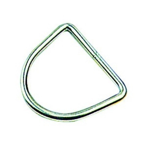 Anello inox lato dritto mm.5x25 per cinghie (39.599.20)