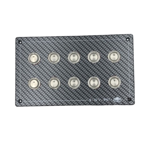 PANNELLO ELETTRICO CARBONIO COMPLETO