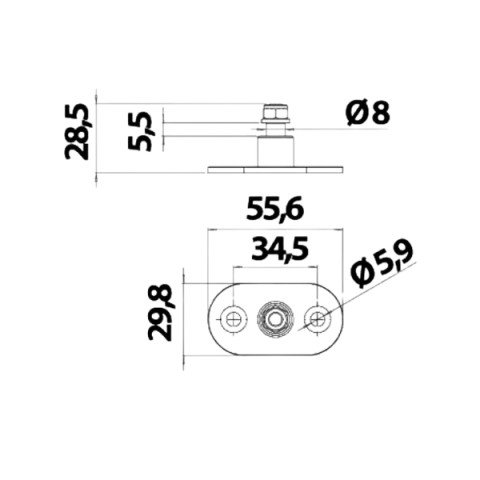 Deluxe pivot stand 38.013.28