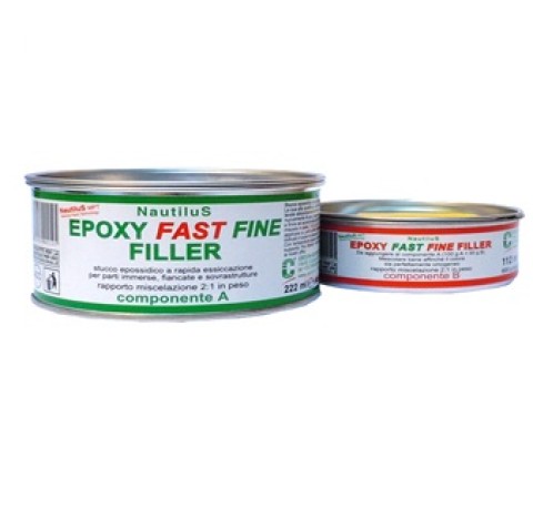 FAST EPOXY FINE FILLER LT.0,6