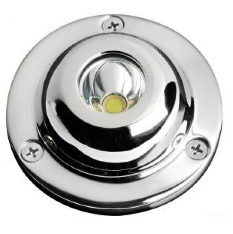 Plafoniera subacquea inox led bianco mm.80 (13.272.00)