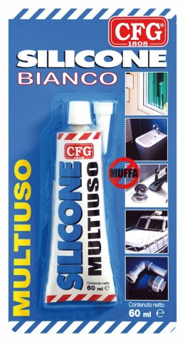 SILICONE TUBO BIANCO ML.60