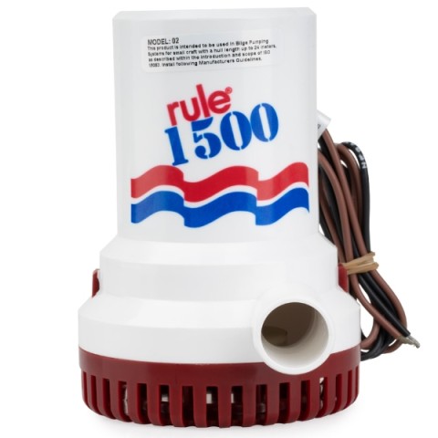 Pompa immersione RULE 1500GPH 12V