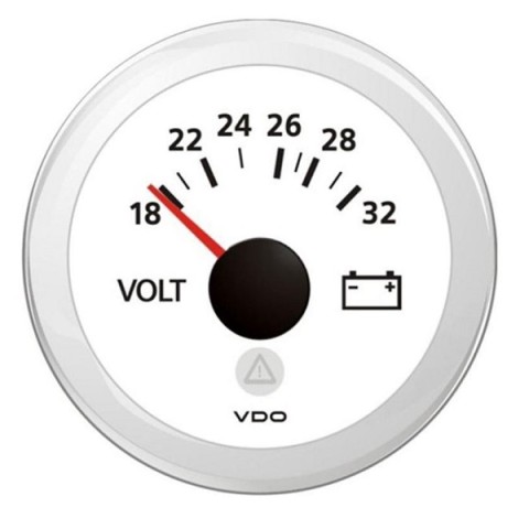 VDO VOLTMETRO B.CO 24V