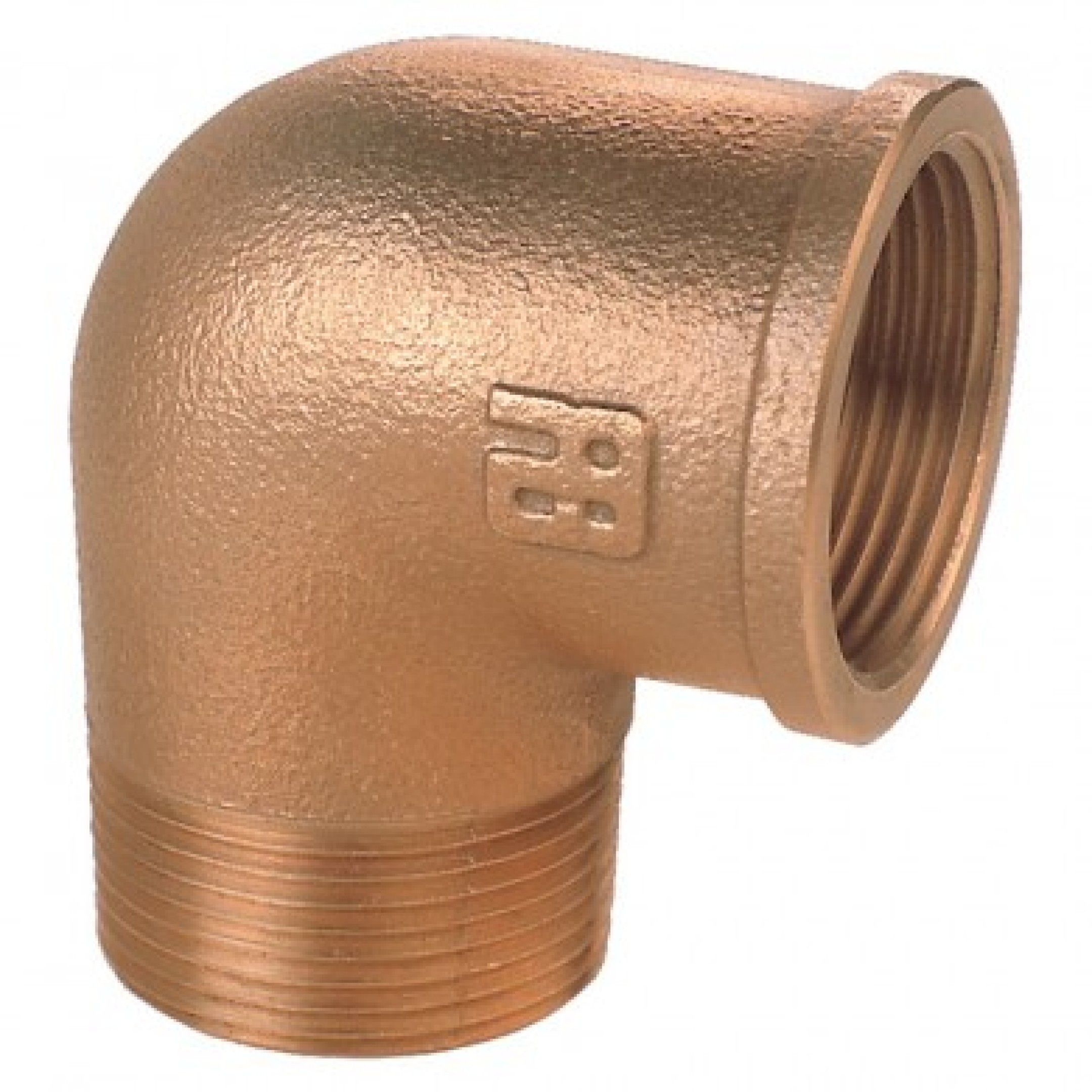 Bronze elbow 90° M/F 4’