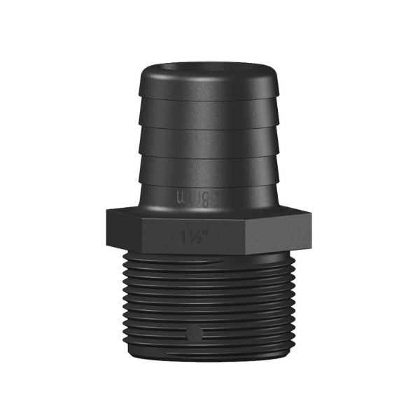 TRUDESIGN HOSE CONNECTOR WITH CHECK VALVE 1"1/2X38