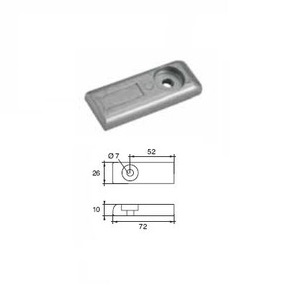 Anodo Mercury Verado 215/275hp