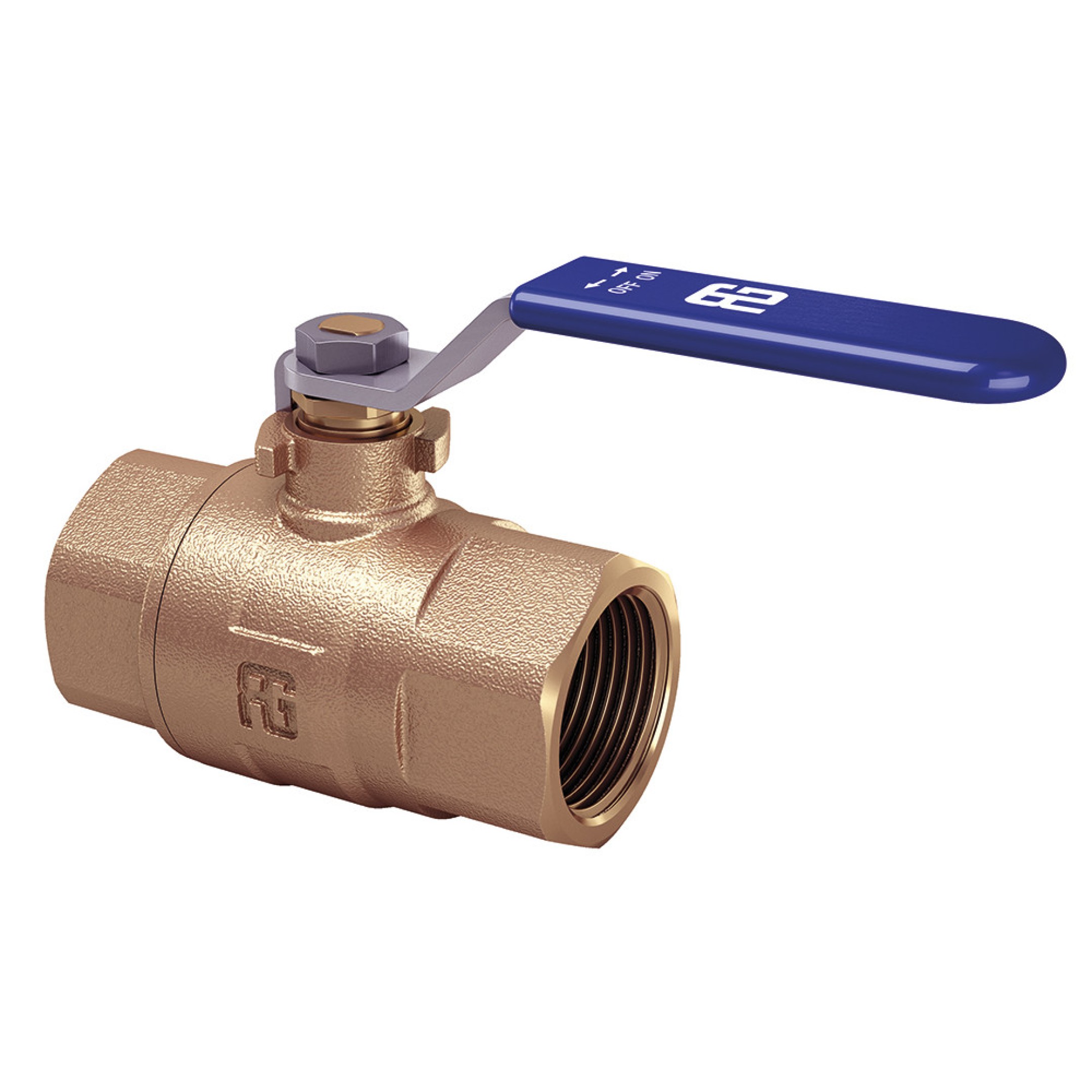 GUIDI stainless steel lever bronze ball valve 2"1/2