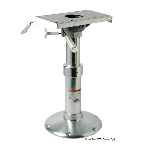 Base per scocche sedile telescopico a gas mm.350/480 (48.703.59)