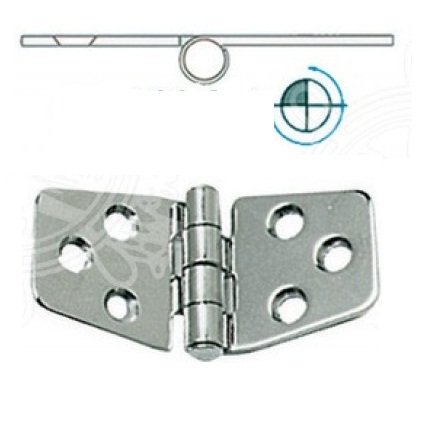 Cerniera inox invertita mm.74x37 (38.441.52)