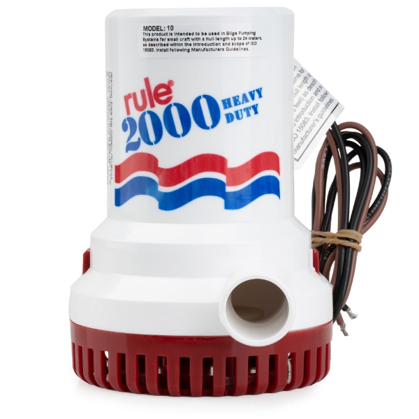 Pompa immersione RULE 2000 GPH 12V