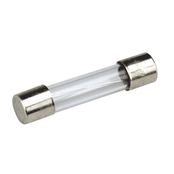 Glass fuse 10ah 6.3x32mm. blister pcs.5