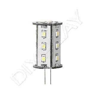 Lampadina led FS-G4 15+3led tower luce fredda