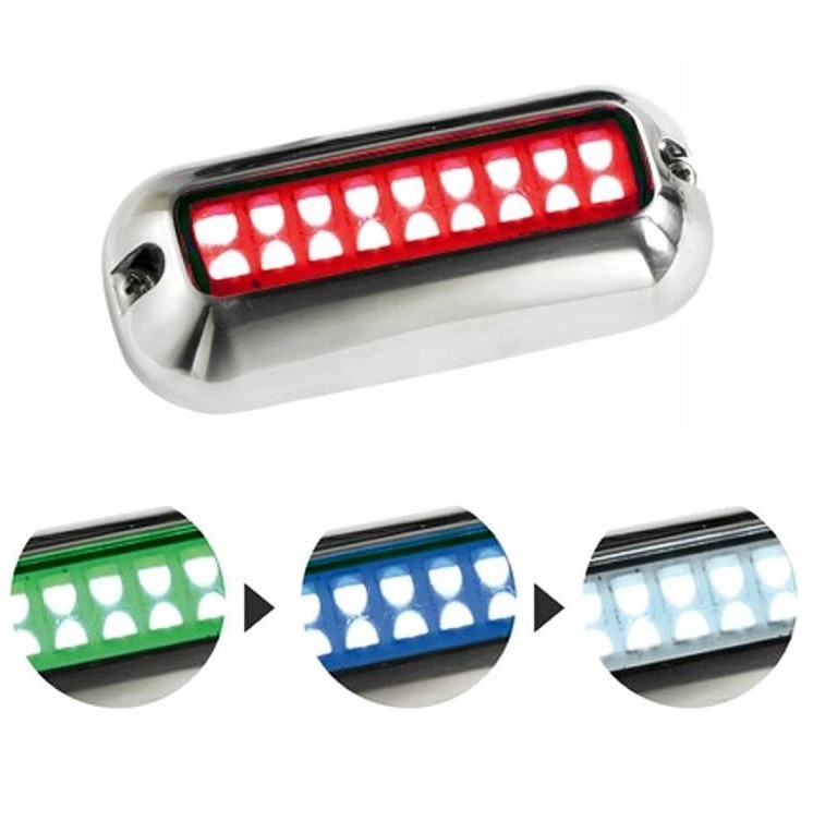 LUCE SUBACQUEA 27LED RGBW 10/30V