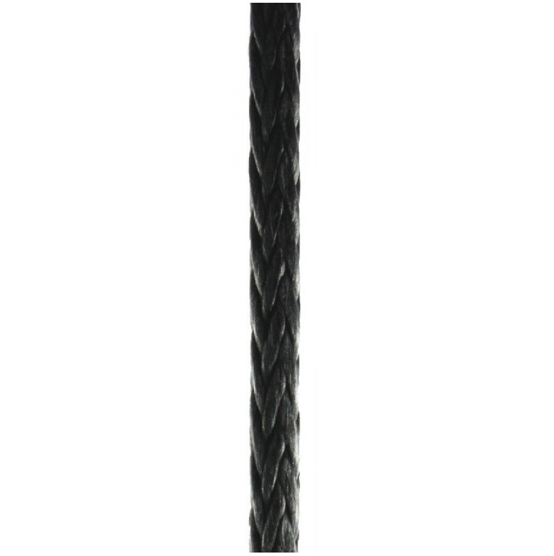 Treccia Marlow D12 dyneema scalzato nero mm.3