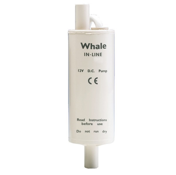 Pompa in linea WHALE 12V mm.10/13