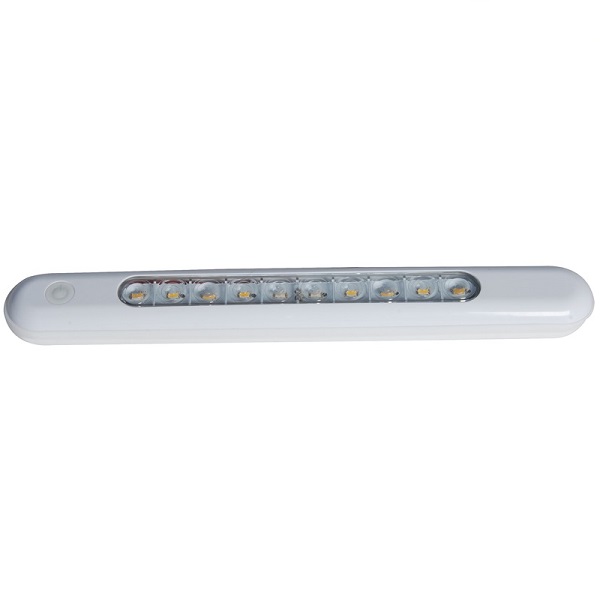 PLAFONIERA LED LUNGA BIANCA C/INT. X TUBO