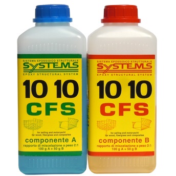 Resina epossidica C-SYSTEM 1010 CFS kg.1,5