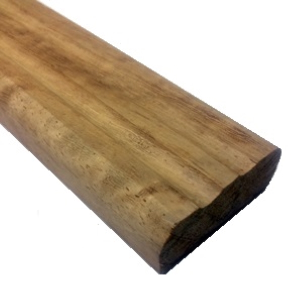 Scalette doga in legno iroko mm.500x55x25 per gradini