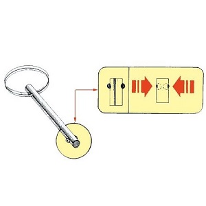 Spinotto inox con sfera mm.25 (37.264.15)