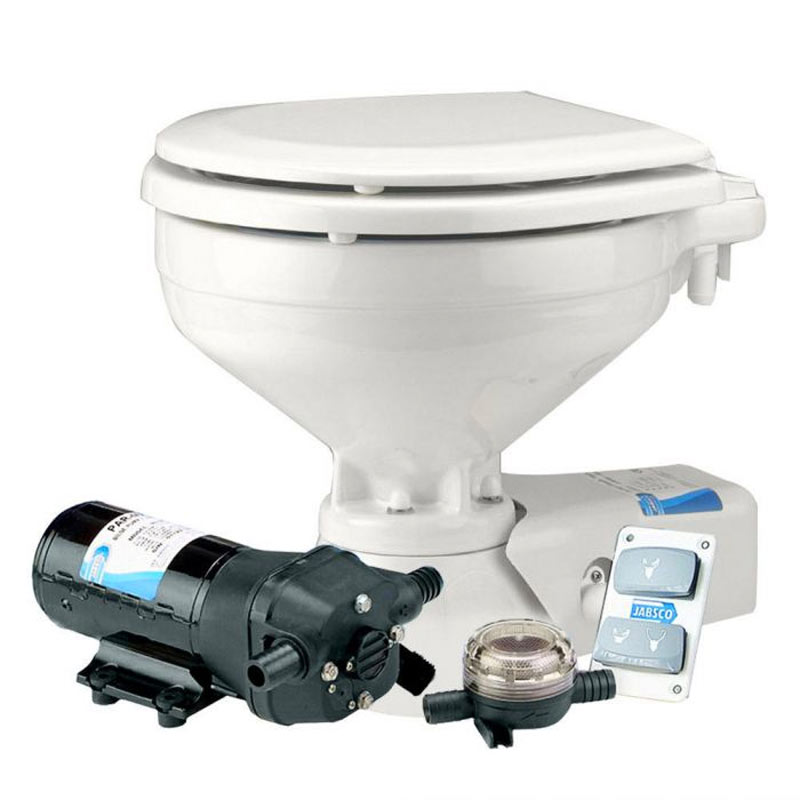 Toilette QUIET FLUSH 12V compatto e silenzioso